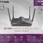 MODEM ROUTEUR D-LINK AX1800 WIFI 6 ADSL X-1852E